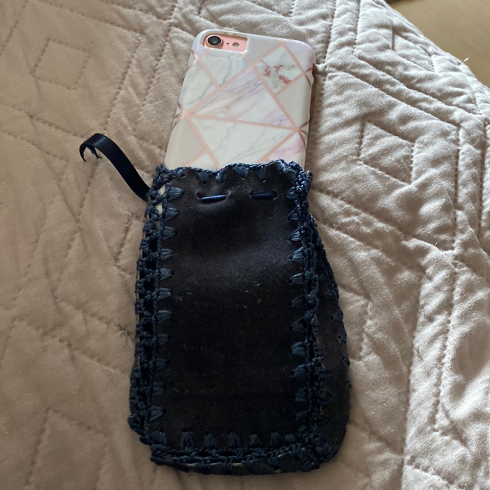 Hand made genuine seduce pocket or phone case